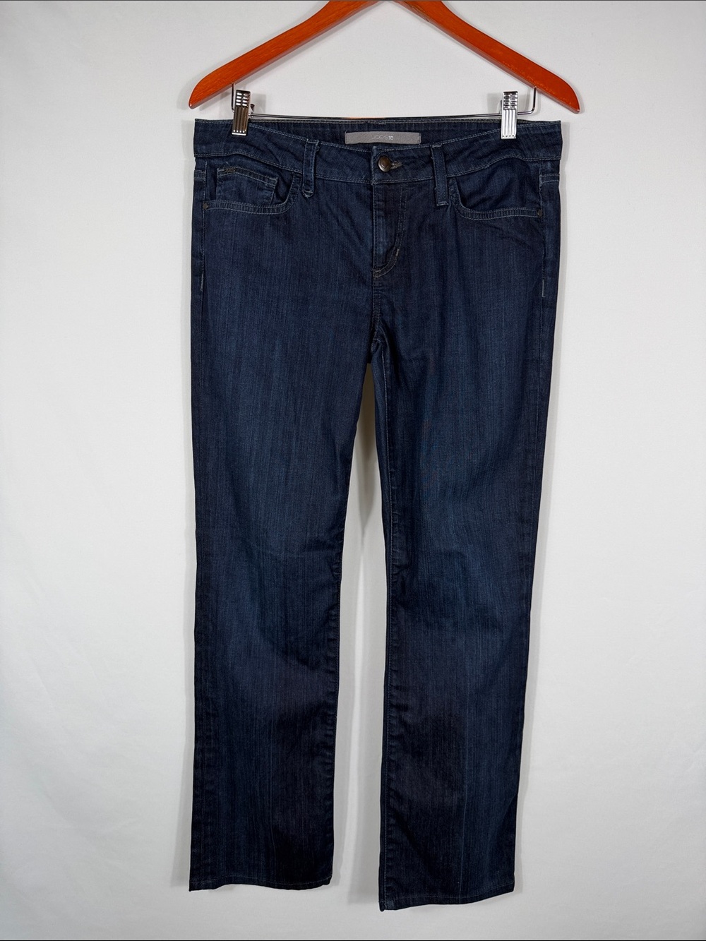 Joe's Jeans The Scarlet Slim Leg Boot fit Dark Indigo Denim. Women’s Size 29